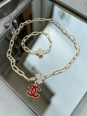 custom Zipperpull pendant necklace bracelet set